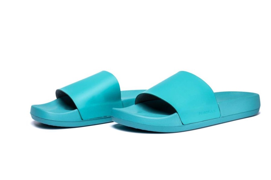 Men Brandblack | Men'S Kashiba-Lux Slides Green