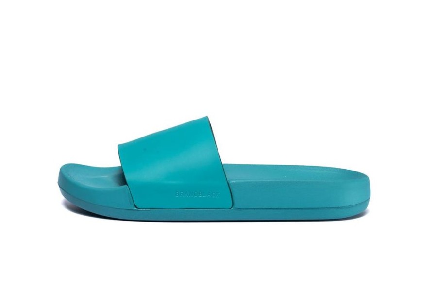 Men Brandblack | Men'S Kashiba-Lux Slides Green