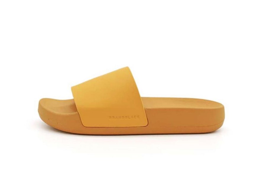 Men Brandblack | Men'S Kashiba-Lux Slides Citronelle