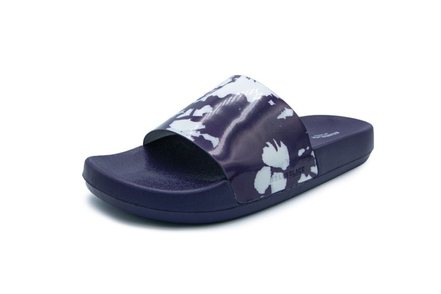 Women Brandblack | Women'S Kashiba-Lux Print Slide Dusk Hawaiian