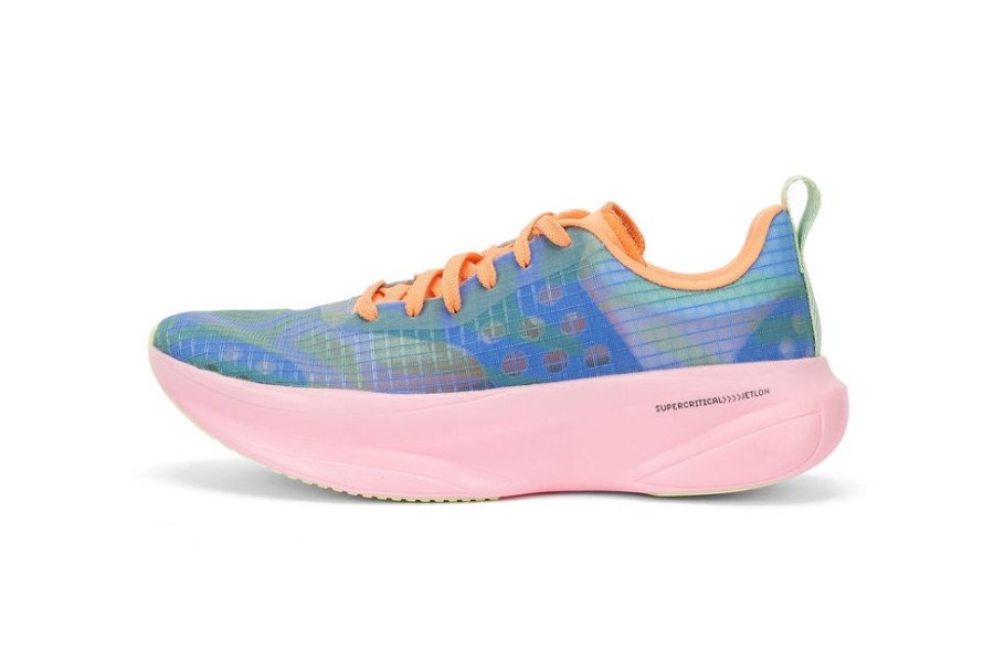 Women Brandblack | Women'S Kaiju Blue Lime Pink