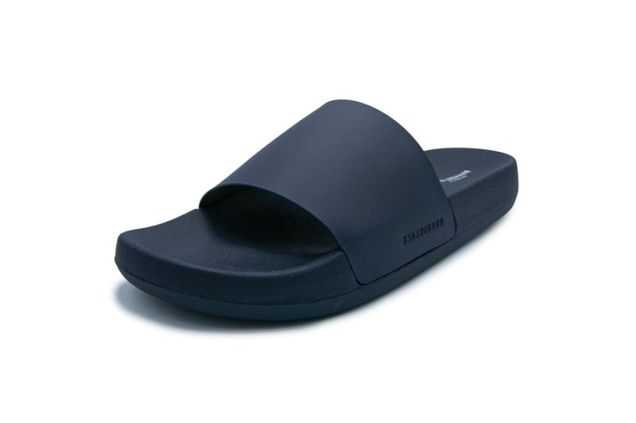 Men Brandblack | Men'S Kashiba-Lux Slides Midnight