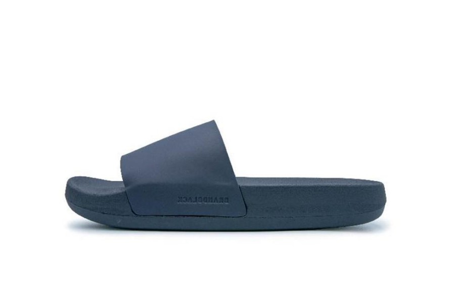 Men Brandblack | Men'S Kashiba-Lux Slides Midnight