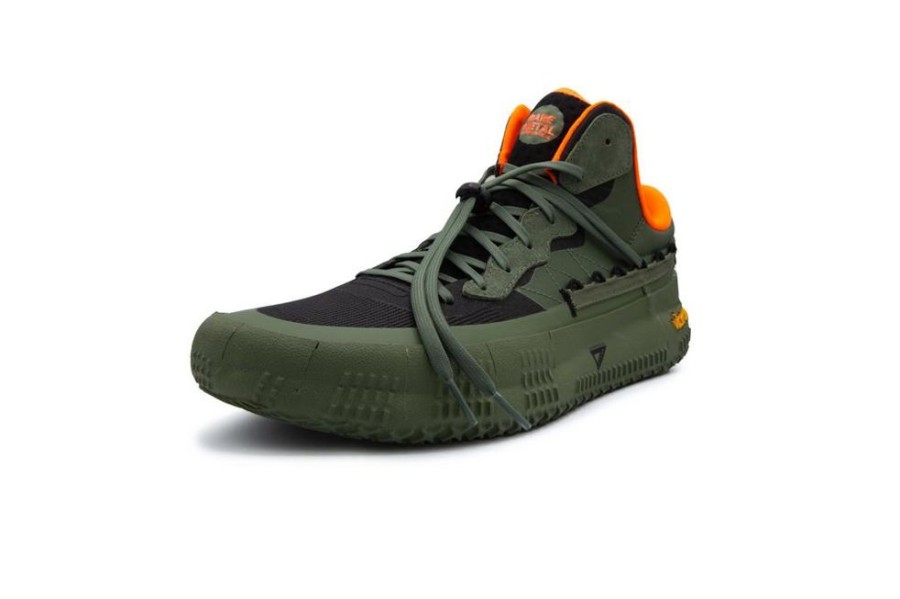 Men Brandblack | Men'S Rare Metal Ii Olive Orange