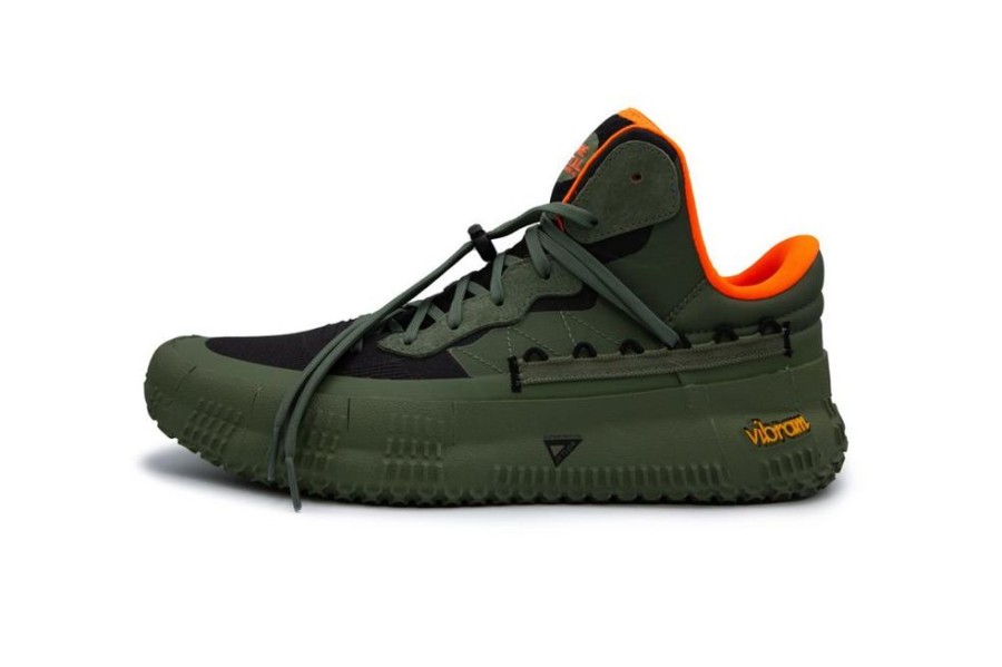 Men Brandblack | Men'S Rare Metal Ii Olive Orange