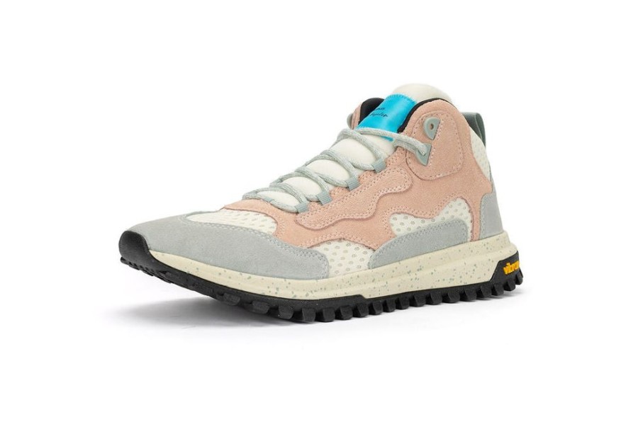 Women Brandblack | Women'S Santa Monica Tan Grey Aqua