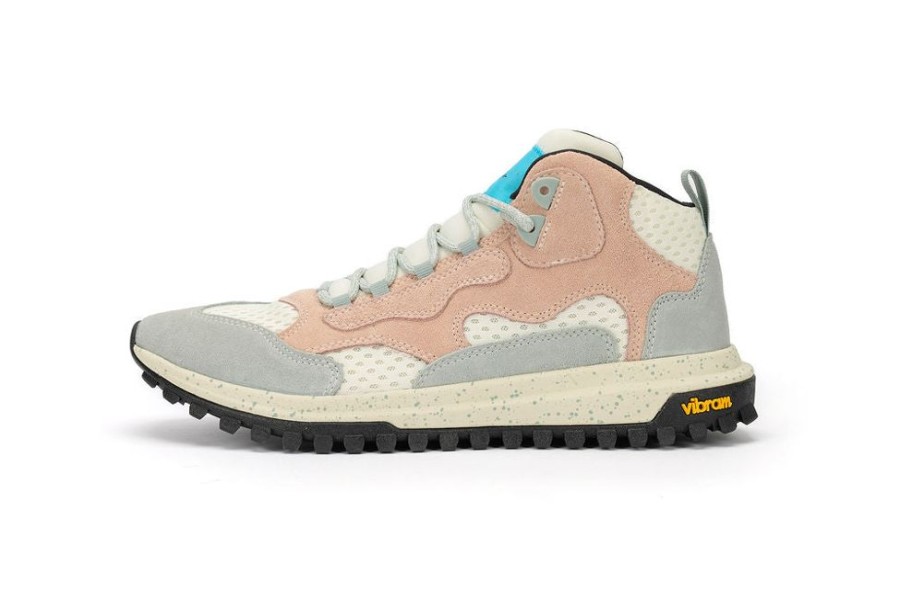 Women Brandblack | Women'S Santa Monica Tan Grey Aqua