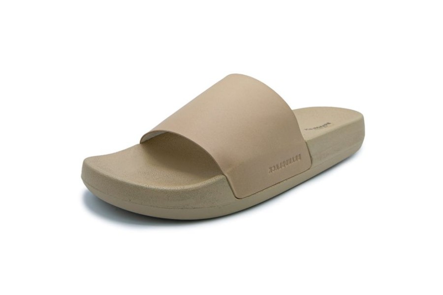 Men Brandblack | Men'S Kashiba-Lux Slides Sand